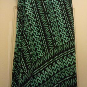 TRIBAL ISLAND PARADISE GIRL MAXI DRESS OR TALL SKIRT BY MATTY L